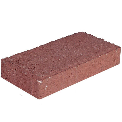 Holland 7.75 in. x 4 in. x 1.75 in. River Red Concrete Paver - Super Arbor