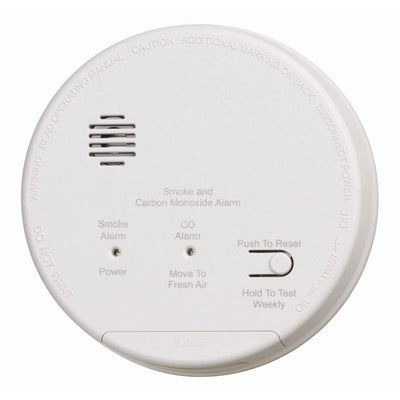 Hardwired Interconnected Photoelectric Smoke and CO Alarm with Dualink, Battery Backup and Relay Contacts - Super Arbor