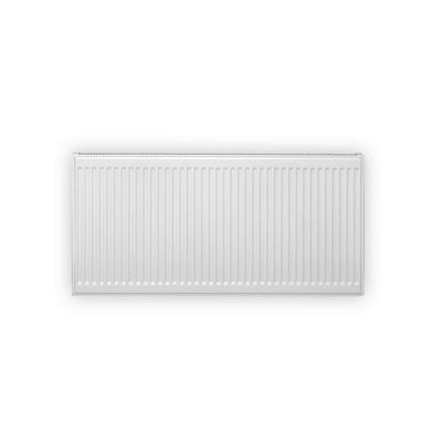 12 in. H x 40 in. L Hot Water Panel Radiator Package in White - Super Arbor