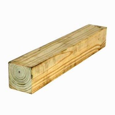 4 in. x 4 in. x 8 ft. #2 Pressure-Treated Timber - Super Arbor