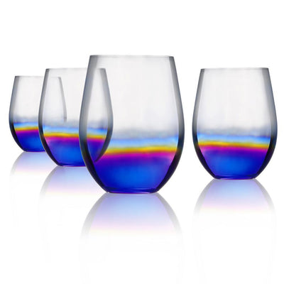 16 oz. Stemless Wine Glasses (Set of 4) - Super Arbor