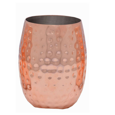 16 oz. Double Wall Hammered Copper Tumbler (4-Pack) - Super Arbor