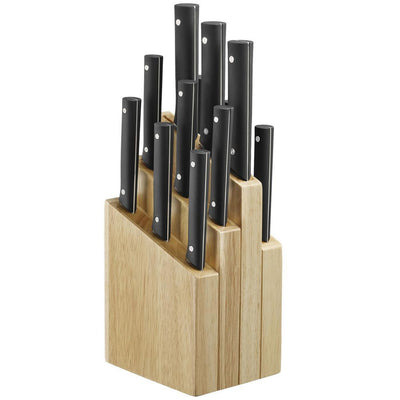 13-Piece Kitchen Knife Set with Wood Block - Super Arbor