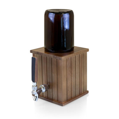'Growler Tap' Beverage Dispenser with 64 oz. Glass Growler