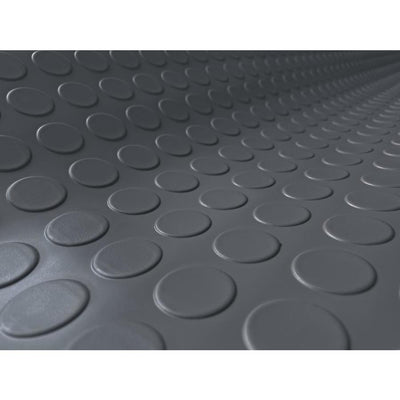 G-Floor Coin 5-ft x 10-ft Slate Grey Raised Coin Garage Floor Roll