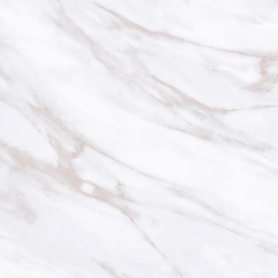 Bianco Carrara 18-in x 18-in Glazed Ceramic Marble Look Floor Tile