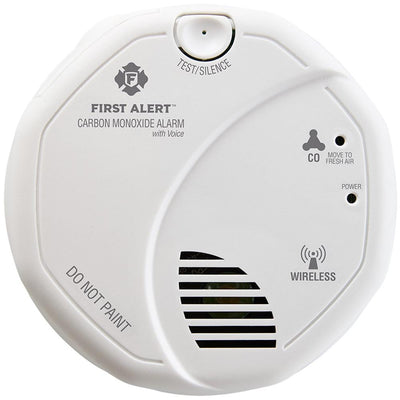 Wireless Interconnect Carbon Monoxide Detector with Voice Feature - Super Arbor