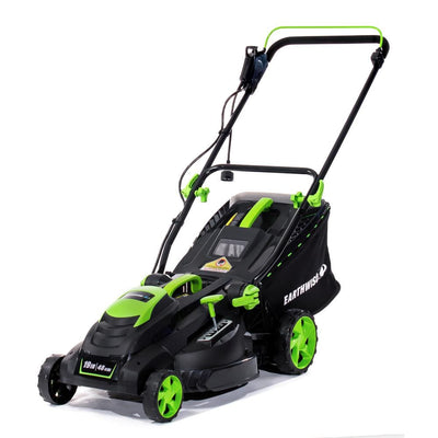 Earthwise 19 in. 13 Amp Corded Electric Walk Behind Push Lawn Mower - Super Arbor