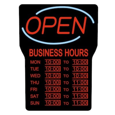 Royal Sovereign 24-in Multi-Function LED Open Lighted Sign