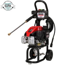 SIMPSON Clean Machine 2400 PSI 2-Gallon-GPM Cold Water Gas Pressure Washer with Simpson Engine CARB - Super Arbor