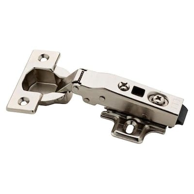 Brainerd 2-Pack Full Nickel Plated Soft Close Concealed Cabinet Hinge