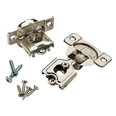 Brainerd 1/2-in Nickel Plated Soft Close Concealed Cabinet Hinge