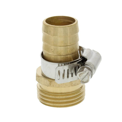 2-1/2 in. Solid Brass Male Hose Coupling - Super Arbor
