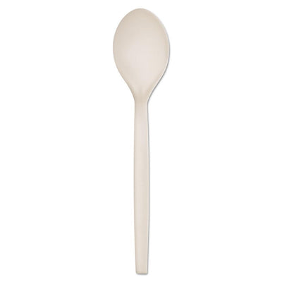 7 in. Plant Starch Spoon (50-Pack, 20-Pack/CT) - Super Arbor