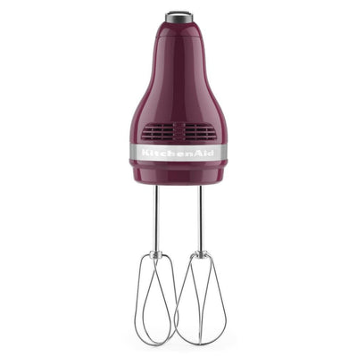 Ultra Power 5-Speed Boysenberry Hand Mixer with 2 Stainless Steel Beaters - Super Arbor