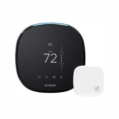 4 Smart Thermostat with Room Sensor and Built-in Amazon Alexa - Super Arbor