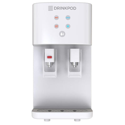 2000 Series Bottleless Water Filtration Cooler with 4 Stage Filtration in White - Super Arbor