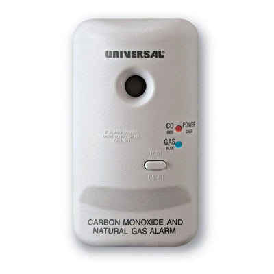 Plug-In, 2-In-1 Carbon Monoxide And Natural Gas Detector With 9V Battery Backup, Microprocessor Intelligence - Super Arbor