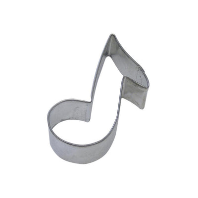 12-Piece Music Note 3.5 in.  Tinplated Steel Cookie Cutter & Recipe - Super Arbor