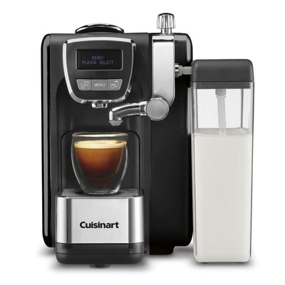 1-Cup Espresso Defined Black Espresso, Cappuccino and Latte Machine - Super Arbor