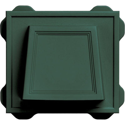 4 in. Hooded Vent #028-Forest Green - Super Arbor