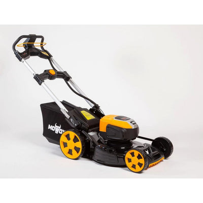 MOWOX 20 in. 82-Volt Cordless Self Propelled Variable Speed RWD Walk Behind Mower with 82-Volt 5.0 Ah Battery and Charger - Super Arbor