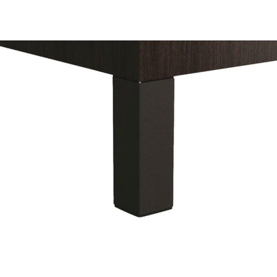 11-3/4 in. (300 mm) Matte Black Adjustable Furniture Leg (4-Pack) - Super Arbor